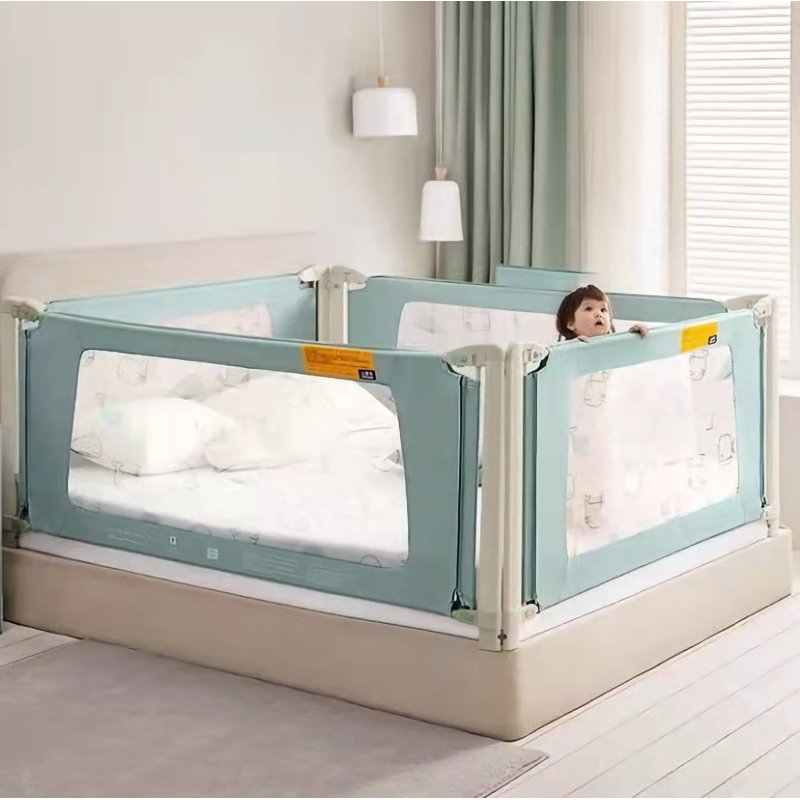 Intexca Inc Guardrail 4 Set Queen Full Bed Rails Wayfair Canada